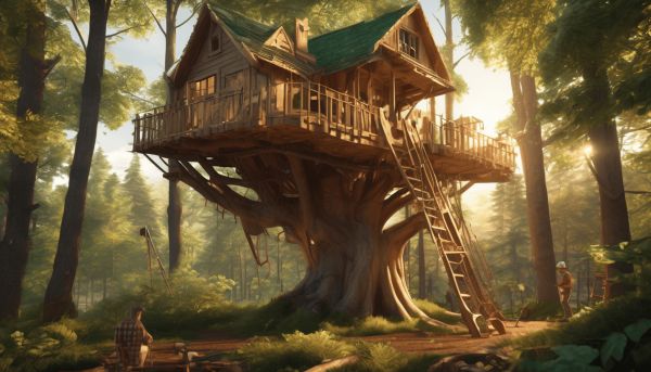 Réussir la construction de votre cabane dans les arbres